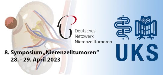 Logo des 8. Symposium Nierenzelltumoren 2023