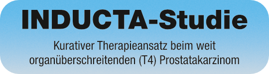 Hinweis auf die INDUCTA Studie - Kurativer Threapieansatz bei T4 Prostatakarzinom