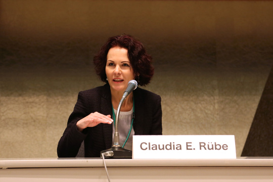 Prof. Dr. Claudia Rübe in Kyoto, Japan